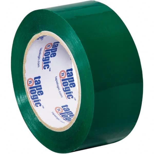 Tape Logic - Pack of (6) 110 Yd Rolls 2" Green Box Sealing & Label Protection Tape - Caliber Tooling