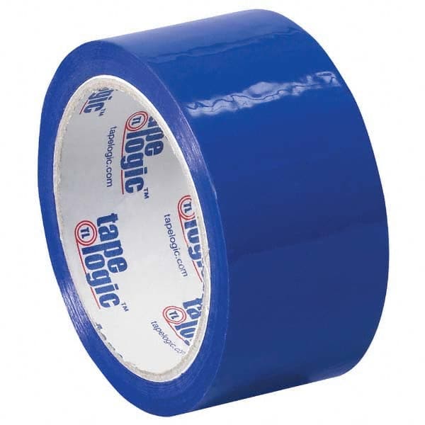 Tape Logic - Pack of (6) 55 Yd Rolls 2" Blue Box Sealing & Label Protection Tape - Caliber Tooling