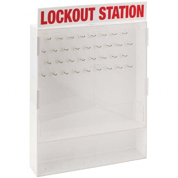 Brady - Empty Polystyrene Lockout Device Station - Caliber Tooling