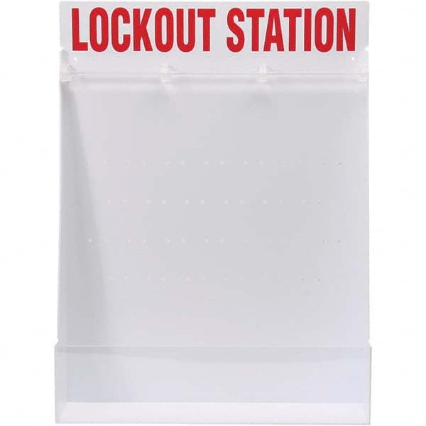 Brady - Empty Polystyrene Lockout Device & Tag Station - Caliber Tooling