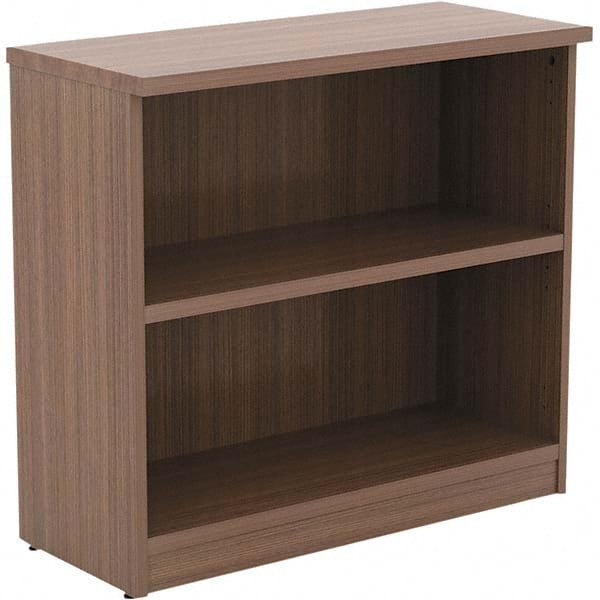 ALERA - Bookcases Height (Inch): 29-1/2 Color: Walnut - Caliber Tooling