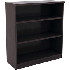 ALERA - Bookcases Height (Inch): 39-3/4 Color: Espresso - Caliber Tooling