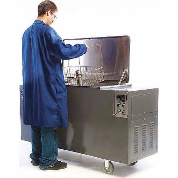 Shiraclean - 45 Gal Free Standing Water-Based Ultrasonic Cleaner - Caliber Tooling