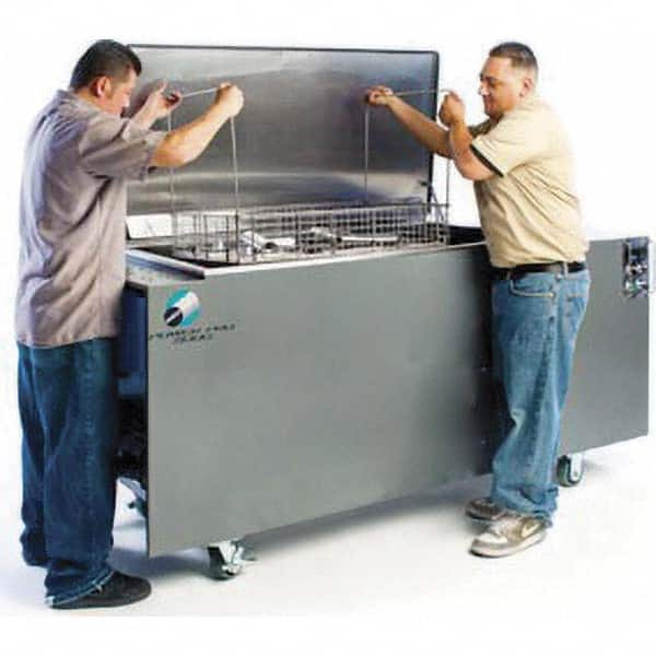 Shiraclean - 110 Gal Free Standing Water-Based Ultrasonic Cleaner - Caliber Tooling