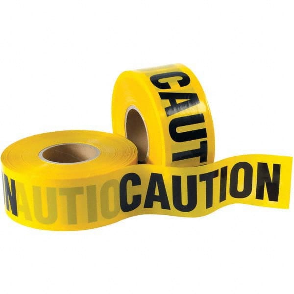 Value Collection - Barricade & Flagging Tape Tape Type: Barricade Legend: CAUTION - Caliber Tooling