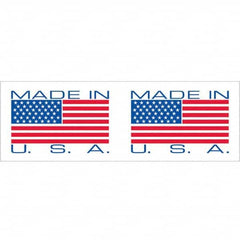 Tape Logic - Shipping & DOT Labels Message Type: Shipping Label Legend: Made In USA - Caliber Tooling