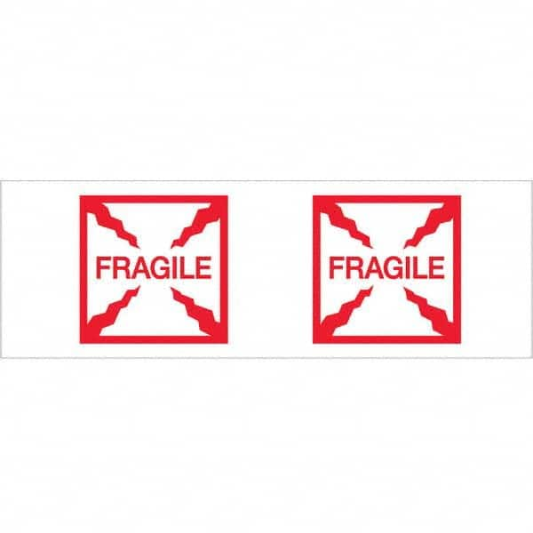 Tape Logic - Shipping & DOT Labels Message Type: Shipping Label Legend: Fragile (Box) - Caliber Tooling