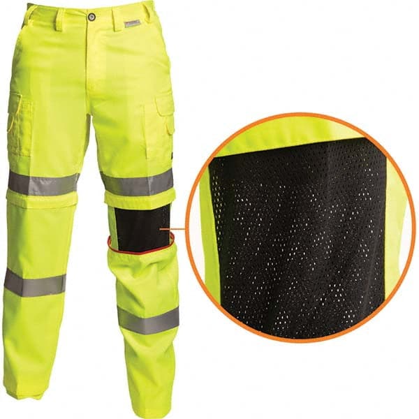 Stanco Safety Products - Lime & Yellow Polyester & Cotton Hi-Visibility Pants - Caliber Tooling