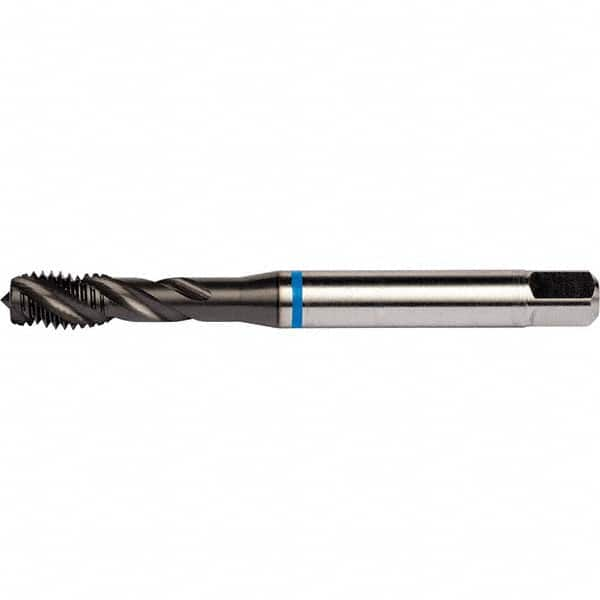 DORMER - 7/8-9 UNC 4 Flute 2B/3B Semi-Bottoming Spiral Flute Tap - Caliber Tooling