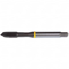 Spiral Point Tap: 7/8-14, UNF, 4 Flutes, Plug, 2B, PM Cobalt, TiAlN Top Finish 29/32″ Thread Length, 4.921″ OAL, Right Hand, H6, Series E909