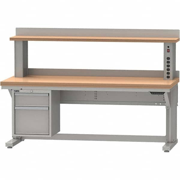 LISTA - Stationary Workstations Type: Work Bench Load Capacity (Lb.): 1,000 - Caliber Tooling