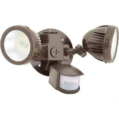 Hubbell Lighting - Motion Sensing Light Fixtures Detection Angle: 180 Number of Heads: 2 - Caliber Tooling