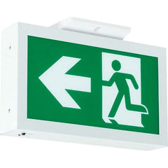 Hubbell Lighting - Illuminated Exit Signs Number of Faces: 1 Letter Color: Green - Caliber Tooling