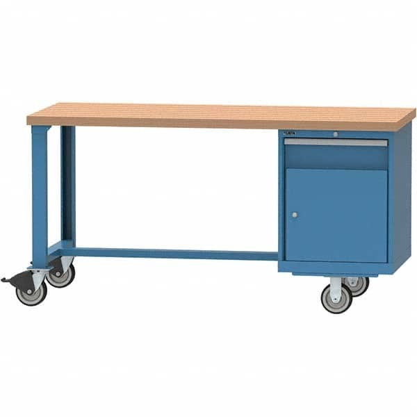 LISTA - Mobile Work Centers Type: Work Bench Top Load Capacity (Lb.): 1,000 - Caliber Tooling