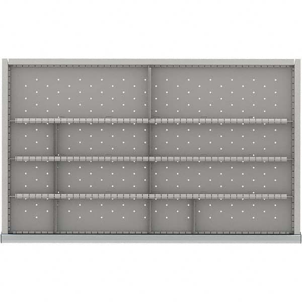 LISTA - 12-Compartment Drawer Divider Layout for 3.15" High Drawers - Caliber Tooling