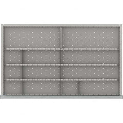 LISTA - 12-Compartment Drawer Divider Layout for 3.15" High Drawers - Caliber Tooling