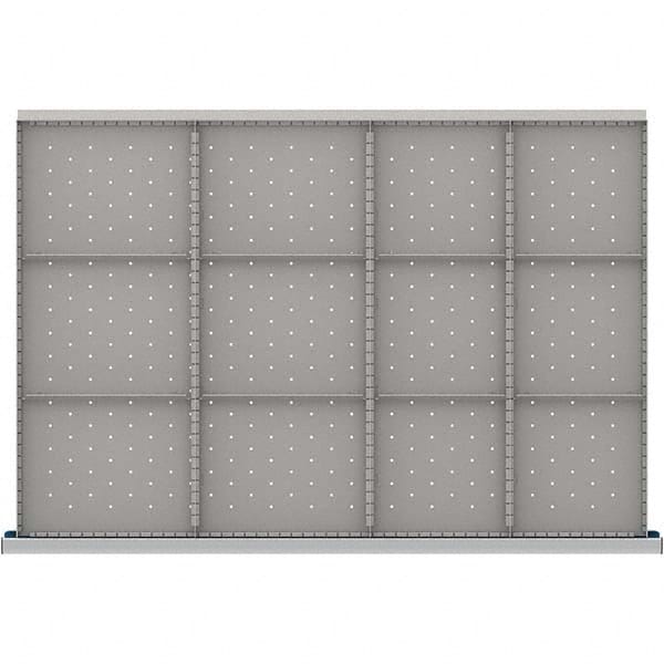 LISTA - 12-Compartment Drawer Divider Layout for 3.15" High Drawers - Caliber Tooling