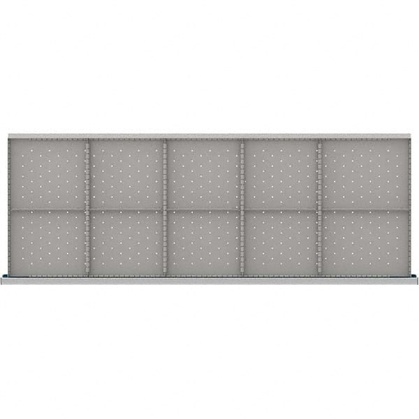 LISTA - 10-Compartment Drawer Divider Layout for 3.15" High Drawers - Caliber Tooling