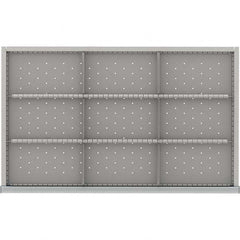 LISTA - 9-Compartment Drawer Divider Layout for 3.15" High Drawers - Caliber Tooling