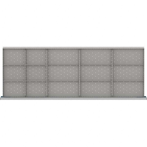 LISTA - 15-Compartment Drawer Divider Layout for 3.15" High Drawers - Caliber Tooling