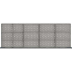 LISTA - 15-Compartment Drawer Divider Layout for 3.15" High Drawers - Caliber Tooling