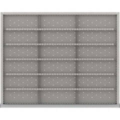 LISTA - 18-Compartment Drawer Divider Layout for 3.15" High Drawers - Caliber Tooling