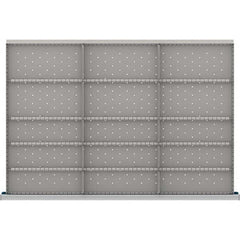 LISTA - 15-Compartment Drawer Divider Layout for 3.15" High Drawers - Caliber Tooling