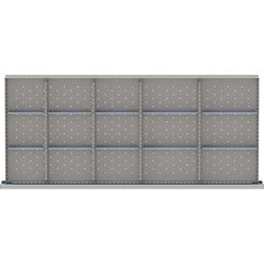 LISTA - 15-Compartment Drawer Divider Layout for 3.15" High Drawers - Caliber Tooling