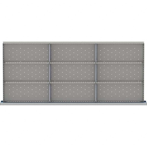 LISTA - 9-Compartment Drawer Divider Layout for 3.15" High Drawers - Caliber Tooling