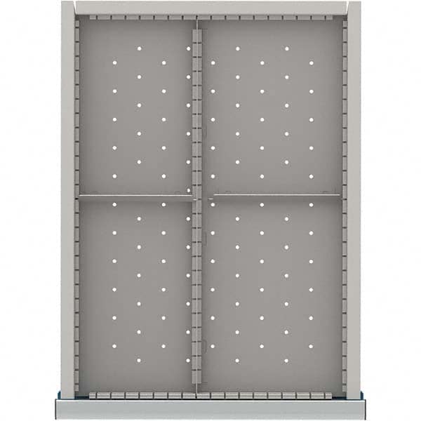 LISTA - 4-Compartment Drawer Divider Layout for 3.15" High Drawers - Caliber Tooling