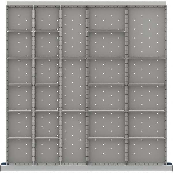 LISTA - 26-Compartment Drawer Divider Layout for 3.15" High Drawers - Caliber Tooling