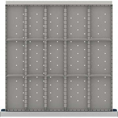 LISTA - 15-Compartment Drawer Divider Layout for 3.15" High Drawers - Caliber Tooling