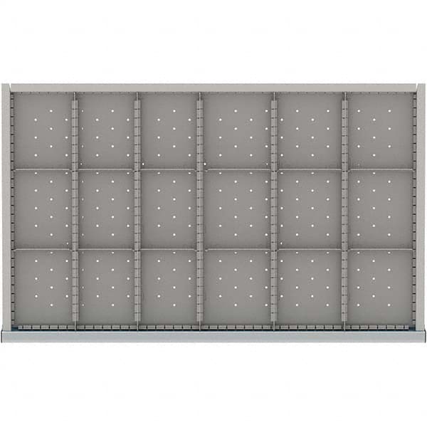 LISTA - 18-Compartment Drawer Divider Layout for 3.15" High Drawers - Caliber Tooling