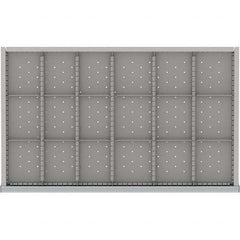 LISTA - 18-Compartment Drawer Divider Layout for 3.15" High Drawers - Caliber Tooling