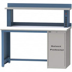 LISTA - Stationary Work Benches, Tables Type: Workstation Top Material: Plastic Laminate - Caliber Tooling