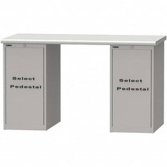 LISTA - Stationary Work Benches, Tables Type: Workstation Top Material: Plastic Laminate - Caliber Tooling