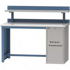 LISTA - Stationary Work Benches, Tables Type: Workstation Top Material: Plastic Laminate - Caliber Tooling