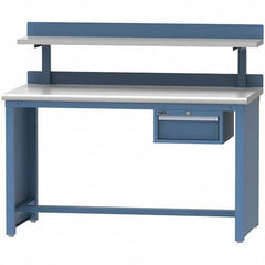 LISTA - Stationary Work Benches, Tables Type: Workstation Top Material: Plastic Laminate - Caliber Tooling