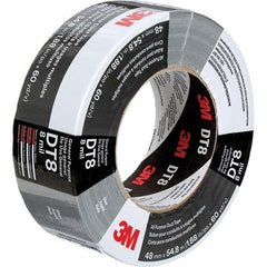 3M - 54.8m x 48mm x 8 mil Black Polyethylene Cloth Duct Tape - Caliber Tooling