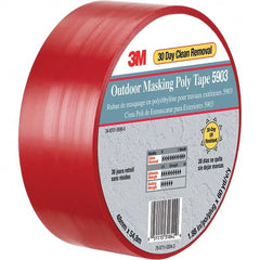 3M - 60 Yd x 50" x 7.5 mil Red Polyethylene Cloth Duct Tape - Caliber Tooling