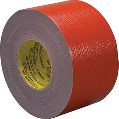 3M - 54.8m x 48mm x 12.1 mil Red Polyethylene Cloth Duct Tape - Caliber Tooling