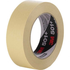 3M - 18mm Wide x 55 m x 7.3 mil Tan Crepe Paper Masking Tape - Caliber Tooling