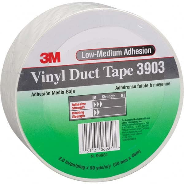 3M - 50 Yd x 49" x 6.5 mil Yellow Vinyl Duct Tape - Caliber Tooling