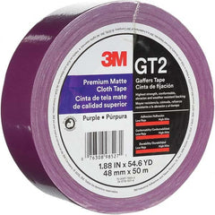 3M - 50m x 48mm x 11 mil Purple Cotton Cloth Gaffers Tape - Caliber Tooling