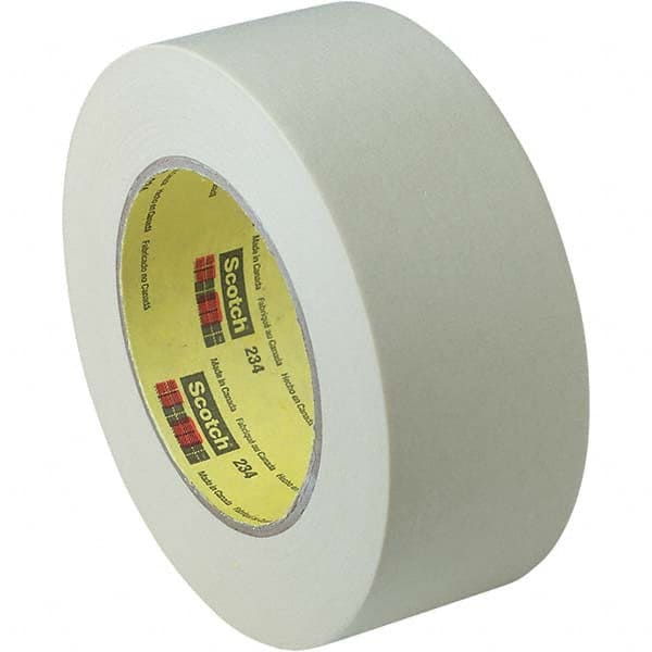 Masking Tape: 144 mm Wide, 55 m Long, 5.9 mil Thick, Tan Crepe Paper, Rubber Adhesive, 27 lb/in Tensile Strength