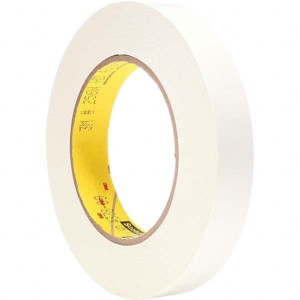 3M - 3/4" Wide x 60 Yd Long x 6.7 mil White Paper Masking Tape - Caliber Tooling