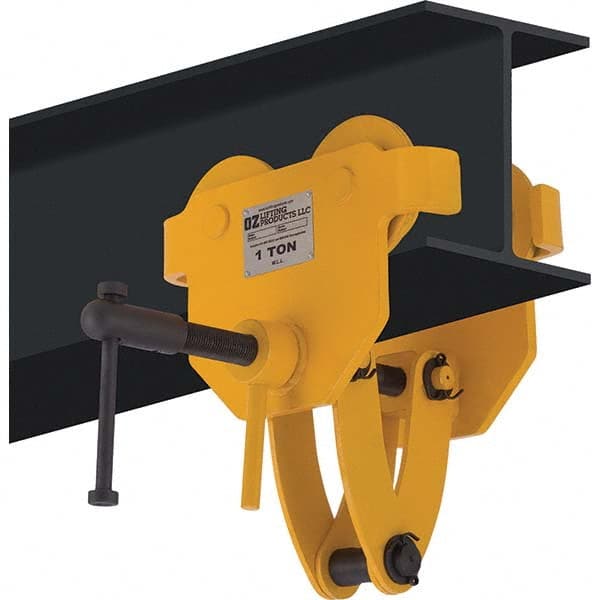 OZ Lifting Products - Trolleys Type: Quick Install Manual Trolley Load Capacity (Lb.): 2,000.000 - Caliber Tooling