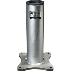 OZ Lifting Products - Davit Crane Bases Base Type: Pedestal Base Finish/Coating: Zinc Plated - Caliber Tooling