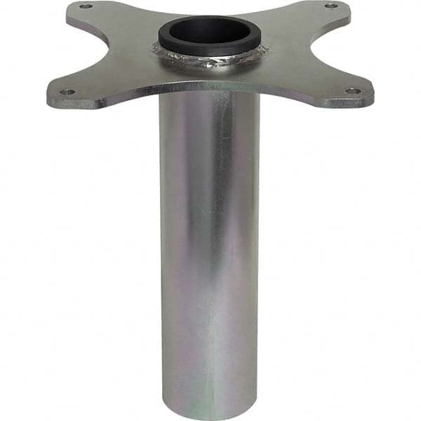 OZ Lifting Products - Davit Crane Bases Base Type: Socket Base Finish/Coating: Zinc Plated - Caliber Tooling