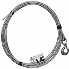 OZ Lifting Products - Crane Attachments Type: Stainless Steel Cable Assembly Load Capacity (Lb.): 1,200 - Caliber Tooling